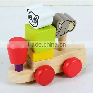 Children Wooden Mini Train Toy thumbnail-1