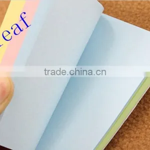 Multycolor Sticky Notes Hotsale Sticky Notes Memo Pad Leaf Shaped Sticky Notes thumbnail-2