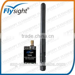G2400 Flysight TX502 5.8ghz 200mW 40 ch 6g Wireless Fpv av Mini Transmitter /w Raceband for Racing Drone thumbnail-2