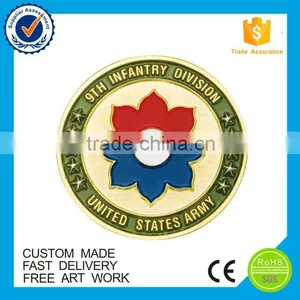 Good Quality Zinc Alloy Challenge Metal Coin for Sale thumbnail-5