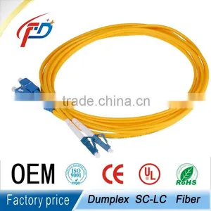 2 Cores Duplex SC/ups-LC/ups Fiber Optic Patch Cable in Communication thumbnail-5