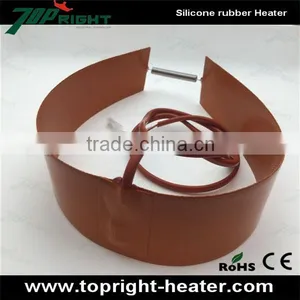 230v Electric Heating Drum Band Heater Silicone Rubber Pad Heater With Spring thumbnail-1