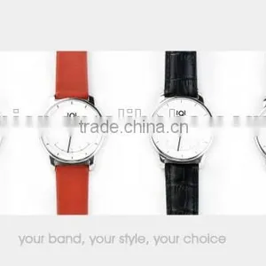 Multi-straps Classic Style Noble and Elegant Android Bluetooth Smart Watch With Italian Calfskin Leather Strap thumbnail-3