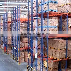 Q235b Steel Heavy Duty Double-Deep Pallet Racking Cooperator thumbnail-2