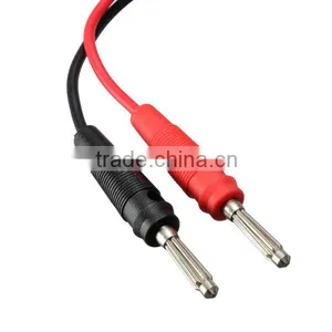 Pure Copper BNC Q9 To Dual 4mm Banana Plug With Test Leads Probe Cable thumbnail-4