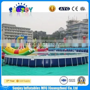 Mini Outdoor Spray Paint Frame Swimming Pool for Kids and Adults thumbnail-1