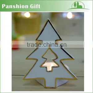 New Ceramic X'mas Decoration Candle Holder thumbnail-2
