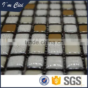 White Ceramic Mosaic for Swimming Pool Tile CC-Z002 thumbnail-1
