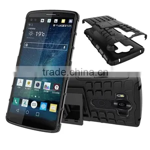 Cheap Goods From China For LG V10 G4 Pro PC + TPU Shockproof Hard Hybrid Rubberized Kickstand Case, Case for lg V10 g4 Pro thumbnail-1