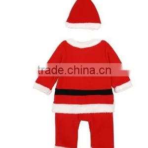 Hot Sale High Quality Christmas Baby Santa Suit thumbnail-5