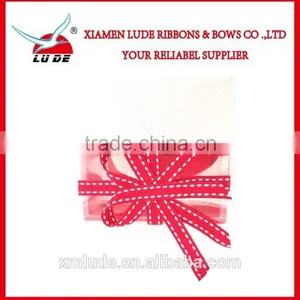 Wholesale Handmade Stitch Grosgrain Ribbon for Small Gift Packing Boxes thumbnail-6