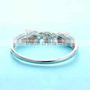 Sterling Silver Dragon Bangle Bracelets Wholesale SBG395W thumbnail-6