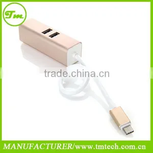 Type C USB 3.1 Charge HUB & 2 Ports USB 3.0 Highspeed Date Transfer For Macbook thumbnail-1