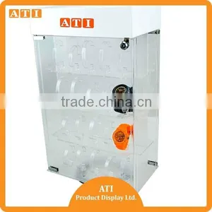 Countertop Clear Acrylic Block Phone Watch Display Stand Watch Holder thumbnail-2
