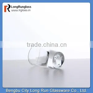 LongRun 0.4oz High Quality Heavy Base Crystal Shot Glass,wholesale thumbnail-5