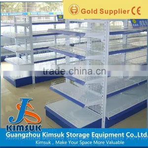 Supermarket Fruits And Vegetable Shelf With Iron Back Board thumbnail-1