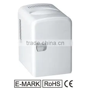4L AC/DC White Mini Car Fridge thumbnail-1