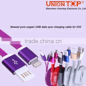 Wholesale 2 in 1 Colorful Fast Charging Two Sided Data Usb Cable for Iphone thumbnail-5