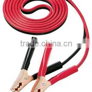 10-Gauge Copper Clad Aluminum Booster Cable, 12-Foot, Red & Black thumbnail-1