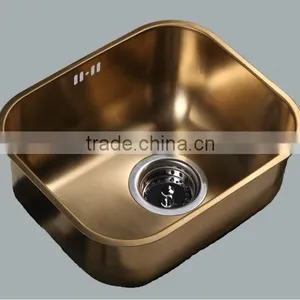 San Andreas Bronze Single Kitchen Sinks thumbnail-1