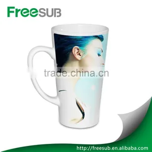 Wholesale Blank White Sublimation Plastic Coffee Mug for Sublimation Printing thumbnail-4