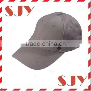 100% Cotton Metal Buckle Back Decoration Adjustable Baseball Cap thumbnail-6