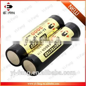 2014 Popular EFAN 18650 3000mah Button Top Battery Top Seller in USA thumbnail-1