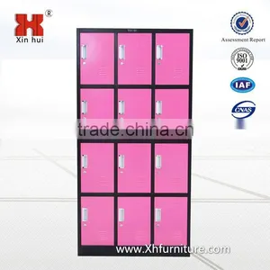 Cheap Knock Down 12 Door School Metal Storage Lockers thumbnail-3