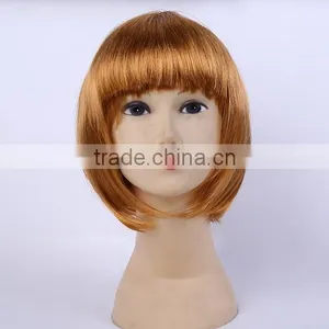 Ready To Party Bubblicious Synthetic Graduated Bob Wig With Stretchback Foundation thumbnail-1