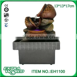 Small Pot Design Mini Fountain Battery Operated thumbnail-5