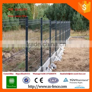 Powder Coated 3D Ogrodzenia Panelowe for Poland Market thumbnail-4