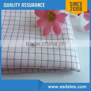 Different Colors Class 1000 Antistatic Cleanroom Fabric With Conductive Carbon thumbnail-2