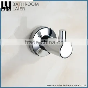 11935 Hot Sell Hotel Equipment Bathroom Accessory Set Wall Mount Robe Hook thumbnail-1