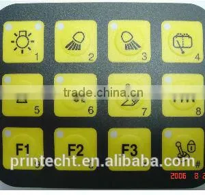 Membrane Switch With PCB and Silicon Diffuser thumbnail-1