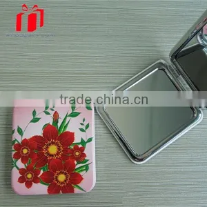 Pu Leather Pocket Cosmetic Mirror thumbnail-1