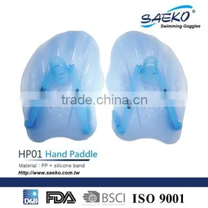 Swimming Accessories - Hot Sale Training PP Material Silicone Band Swimming Hand Paddle thumbnail-1