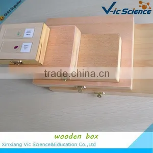 Vic Science Special Microscope Prepared Slides Wood Box thumbnail-1