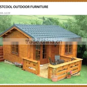 Recycled Modern Prefab Wood House in China thumbnail-1