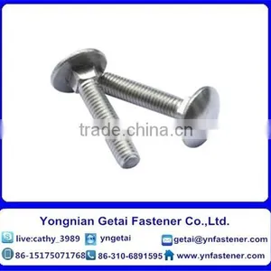Round Head Bolts,Grade A,B,C, With Black /yellow Zinc Plated/blue White thumbnail-2
