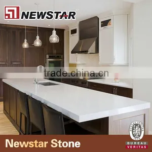 Newstar White Quartz Counter Tops thumbnail-1