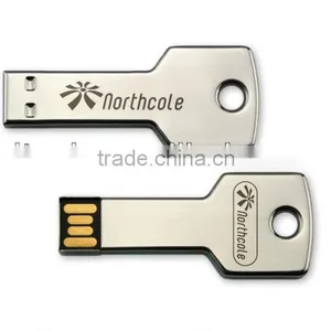 Oem Business Sales Promotion Gift Metal Key Logo Usb Flash Disk thumbnail-1