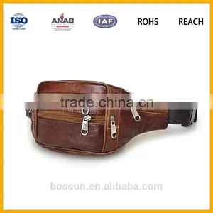 Hot Selling High Quality Genuine Leather Waist Bag With China Factory Price thumbnail-2