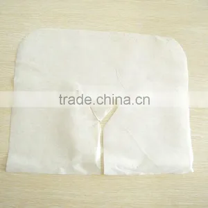 White Y Style Disposable Face Rest Covers for Spa, Massage thumbnail-1