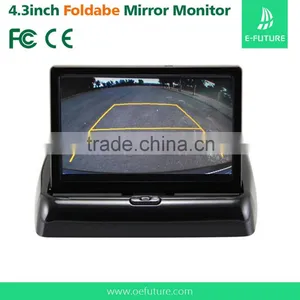 4.3 Inch Lcd High Resolution Rear View Car Monitor With 2 Video Inputs thumbnail-1