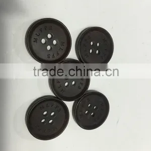 Custom Laser Logo Corozo Nut Buttons thumbnail-3