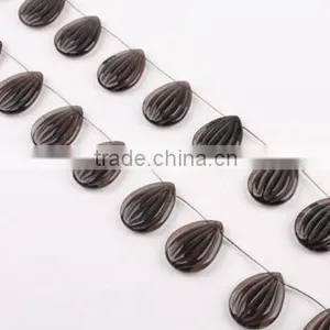 Smoky Quartz, Gemstone Beads,semi-precious Stone Beads thumbnail-1