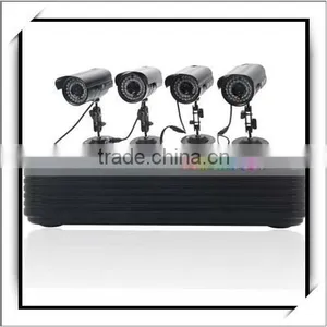 480TVL 4 CH 36 SMD LED Best Sale Long Range Security CCTV Camera System thumbnail-1