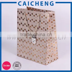 Cheap Brown Shopping Bag Paper With Handles thumbnail-5