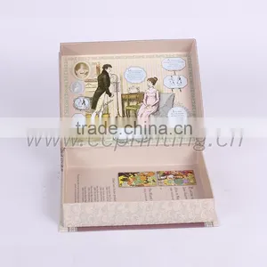 Luxury Book Box Cardboard With Your Own Print thumbnail-3