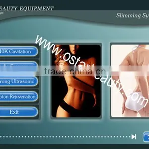 Skin Lifting 40K And Face RF Body Shaping Vacuum Cavitation System SR 01 5 In 1 Cavitation Machine thumbnail-3